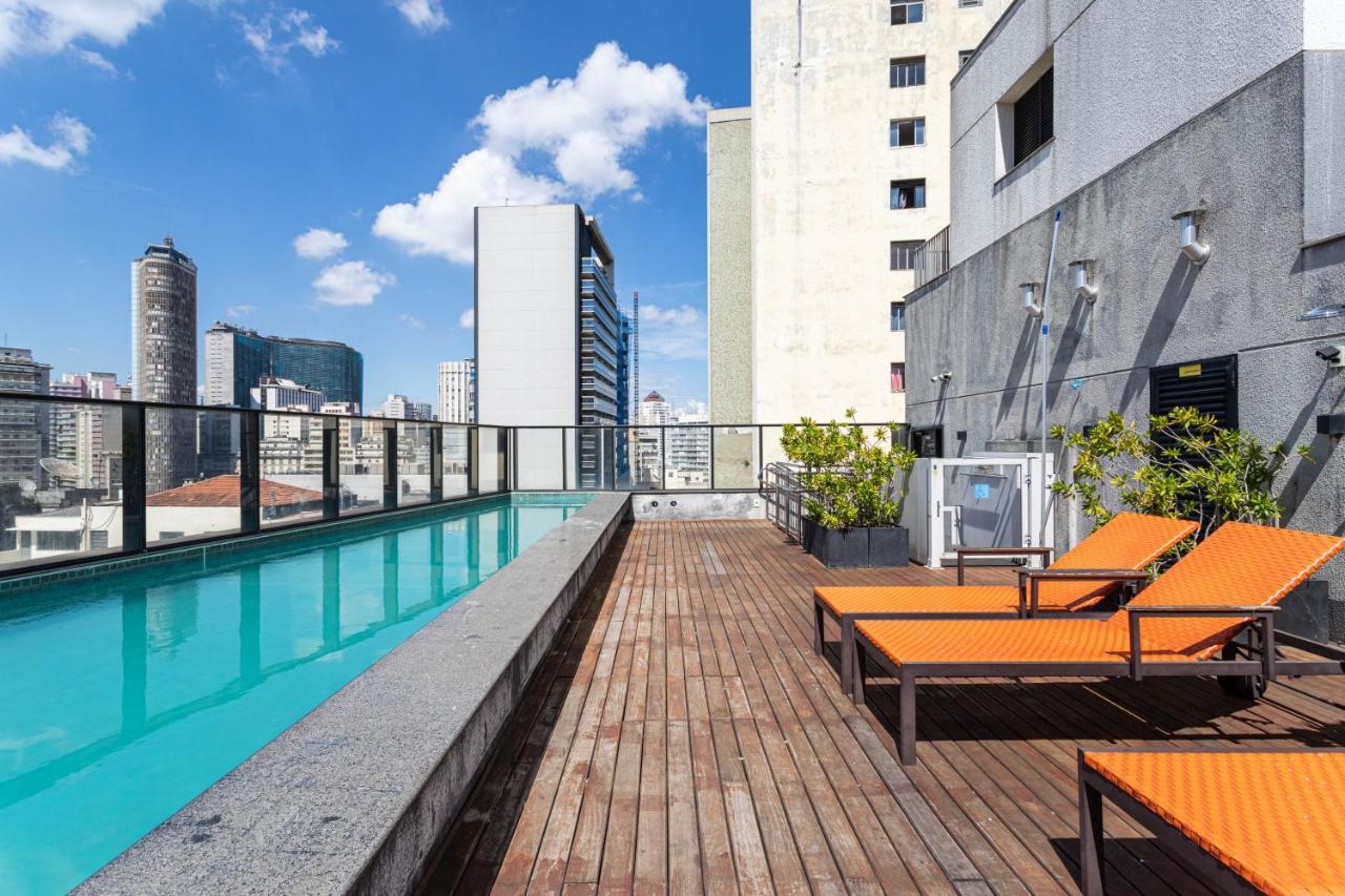 Aurora Paulistana A Passos Do Metro Republica Apartment Sao Paulo Exterior photo